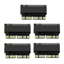 (As show, One size) M.2 Adapter PCIe M2 to SSD compatible with Laptop compatible with Pro 2013 2014 2015 A1465 A1466 A1502 A1398 PCI-E X4 NVMe SSD