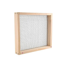 (As show, One size) Wooden Soil Sieve compatible with Gardening, Garden Sand Soil Sieve, Soil Sieve