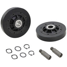 (As show, One size) RB170002 Dryer Roller Kit , Dryer D Support Rollers,Dryer Roller Kit compatible with Speed Queen Dryers AP518