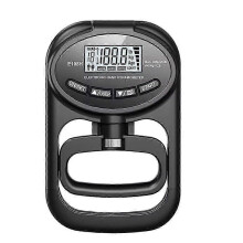 (As show, One size) Digital Hand Dynamometer Grips Strength Trainer 265 Lbs Rechargeable Electronic Grip Strengthener Tester with LCD Screen