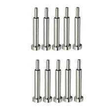 (As show, One size) 10 Pairs 4x4In Invisible Cable Railing Kit, 1/8In Invisible Receiver and Swage Stud End compatible with 2x2In,4