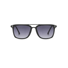 (Black/Gray, =+2.50 strength) Bifocal Tinted Reading Glasses For Men Outdoor Sunglasses UV Protection