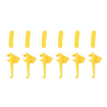 (As show, One size) 12x Tyre Changer Part Nylon Mount Demount Head Duck head Insert Rim Protector