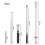 (As show, One size) 3 Pack Pick-Up Tool Set Magnetic Pick Up Tools Retrieving Telescoping Magnet Pickup Tools Bendable Curve 2
