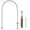 (As show, One size) 3 Pack Pick-Up Tool Set Magnetic Pick Up Tools Retrieving Telescoping Magnet Pickup Tools Bendable Curve 1