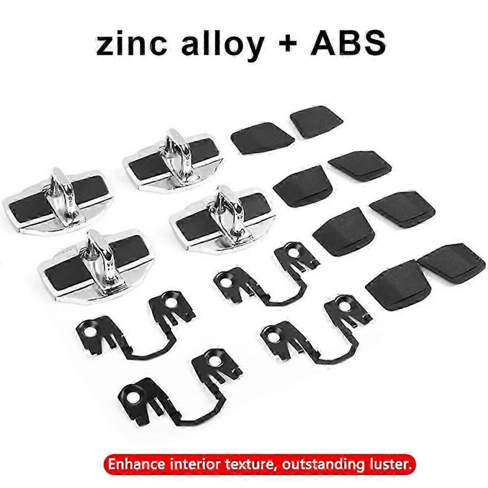 (As Show, One Size) 1Set Door Lock Stabilizer Protector Latches Stopper Covers Compatible With All Series Brz Xv Compatible Withester Legacy 4909775892253