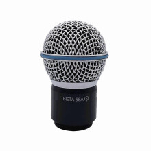 (As show, One size) 1PC BETA58A Microphone Head Microphone Capsule Replacement compatible with BETA58A Wireless Microphone Capsule