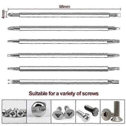 (As show, One size) 12in1Multi-function Household Screwdriver Set Screwdriver Special-shaped Phillips Double Head Torx Screwdriver 2