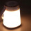 (As show, One size) Nursery Night Light Stepless Dimming Temperature Clock Display USB Rechargeable Bedside Lamp 4