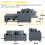 (Dark Grey) YODOLLA 3-in-1 Sofa Bed Double Sleeper Chair Bed 8
