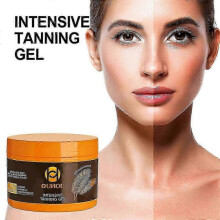 (1PC)1-3PCS 2024 NEW Soft Brown Tanning Gel Carrot Oil Tan Cream Fr Intensive Outdoor Sun Tanning Gel