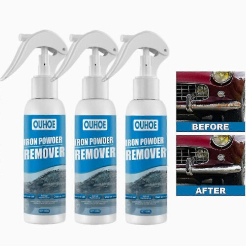 (1pc)1-3PCS Car Rust Removal Spray Multi-Purpose Rust Remover Inhibitor Derusting Spray