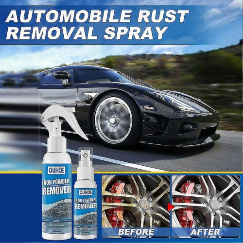 (2pcs) 1-3PCS Car Rust Removal Spray Multi-Purpose Rust Remover Inhibitor Derusting Spray 2
