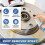 (3pcs) 1-3PCS Car Rust Removal Spray Multi-Purpose Rust Remover Inhibitor Derusting Spray 4