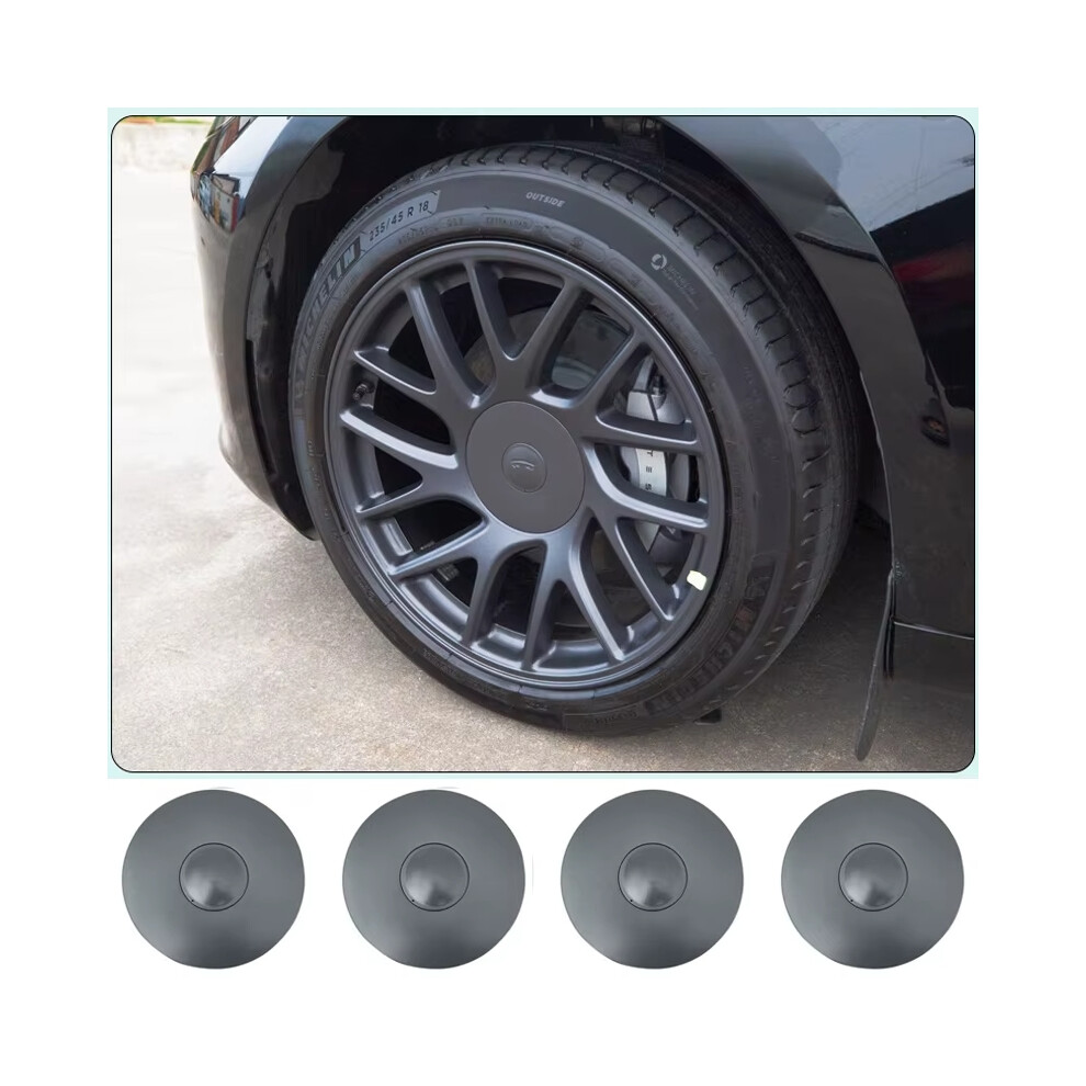 18IN Photon Wheel Centre Caps for Tesla Model 3 2024 Highland Wheel Center hub Cover-image-OPC-PHG8YZY-NEW