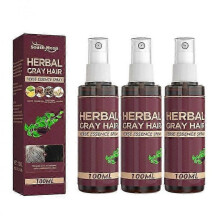 2025 1/2/3PCS Herbal Grey Hair Spray Quick Effect Gentle Natural Herbal Remove Grey Hair 100ml