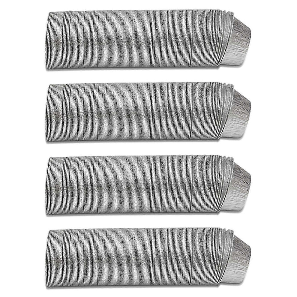 Kikidex (As Show, One Size) Aluminum Foil Ramekin Aluminum Foil Paper Cup 300 Pack Ramekin Disposable Aluminum Foil Baking Cup