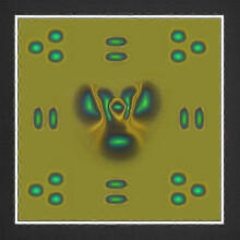 (As show, One size) Magnetic Field Viewing Film,Magnetic Field Detector to See Magnetic Fields compatible with Scientific Project T