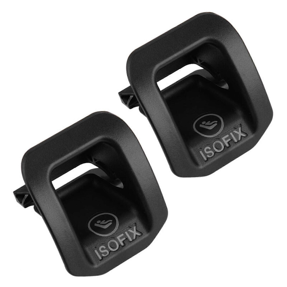 Kikidex (As Show, One Size) 2X Car Isofix Switch Cover Black Compatible With A Cla Gla Class W156 W177 W176 A1769230100