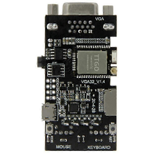 (As show, One size) VGA32 VGA ESP32 PSRAM Module V1.4 Controller PS/2 Mouse Keyboard Graphics Library Game ANSI/ Terminal Circuit