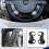 (As show, One size) Universal Multi-Function Wireless Steering Wheel Controller Bluetooth DVD Navigation Buttons Controller LED Wireless 4