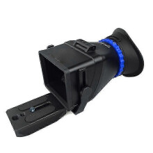 (As show, One size) Universal 3.0X LCD Viewfinder 3 Inch 3.2 Inch Flip LCD Screen 3 Magnification Viewfinder