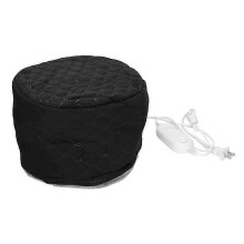 (As show, One size) Household Electric Heating Hat Cap Adjustable Hot Oil Treatment Hat Salon Barber Accessories compatible with Ha