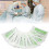 (As show, One size) 12Pcs Suture Practice Thread Individual Package Suturing Thread Set with CurvedNeedle and Nylon Materials (4/0) 5
