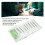 (As show, One size) 12Pcs Suture Practice Thread Individual Package Suturing Thread Set with CurvedNeedle and Nylon Materials (4/0) 2