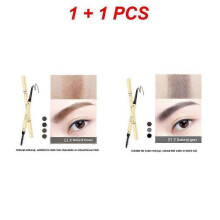 (Mix B 2 pcs) 1/2/3PCS Automatic Brow Pencil With Brush 5 Professional Miniature Pencils Natural Lifting Eyebrow Pencil Eye