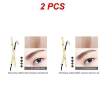 (Style A 2pcs) 1/2/3PCS Automatic Brow Pencil With Brush 5 Professional Miniature Pencils Natural Lifting Eyebrow Pencil Eye