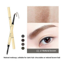 (Style A 1pc) 1/2/3PCS Automatic Brow Pencil With Brush 5 Professional Miniature Pencils Natural Lifting Eyebrow Pencil Eye