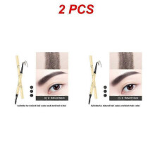 (Style E 2pcs) 1/2/3PCS Automatic Brow Pencil With Brush 5 Professional Miniature Pencils Natural Lifting Eyebrow Pencil Eye