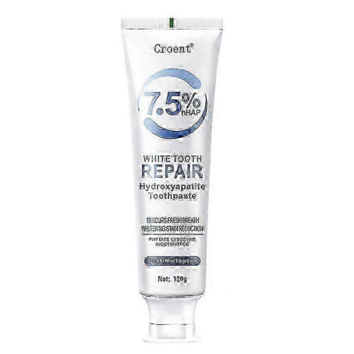 Hydroxyapatite Toothpaste for Advanced Enamel Protection, Fluoride-Free Toothpaste for Sensitive Teeth, Gentle and Effective