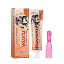 Yegbong Vanilla Flavor Pet Toothpaste Suit Pet Cleaning Tooth Stain Tooth Yellow Oral Odor Care Toothpaste