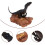 Artificial Dinosaur with Platform Ornament Aquarium Landscape Fish Tank Decor 4