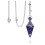 Chakra Crystal Pendulum Hexagonal Reiki Healing Crystal Points Gemstone Dowsing Pendulum for Divination 4