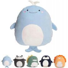 Soft Whale Dophin Plush Hugging Pillow Cute Stuffed Animal Plushies Toy Kids Stuffed Animals Plush Toys for Birthday, Valentine