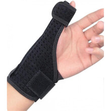 Medical Breathable Wrist Thumb Brac for Carpal Tunnel Syndrome, Arthritis, Tendonitis, Tenosynovitis, Repetitive Strain Injury,Left