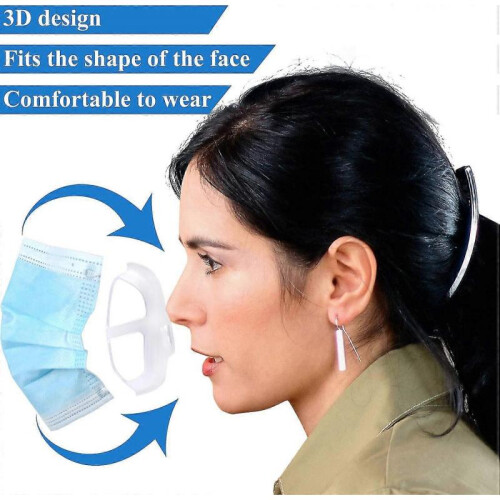 10pcs Silicone 3d Face Inner Support Frame, Reusable Bracket 2