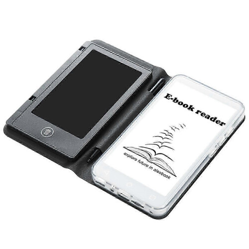 (As show, One size) 5inch E-Book Reader E-Ink Touch Screen 2+16GB Portable Audio Video PDF Reader with Writing Tablet a