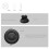 (As show, One size) K3S Panel Thumbwheel Remote 2.4G Brightness Color Temperature Adjustable Wireless Controller Black 3