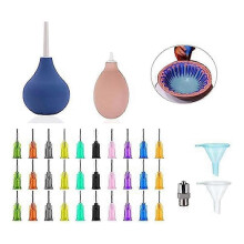 (As show, One size) Ceramic Precision Tip Applicator Bottle compatible with Pottery Glaze Sliding Tail Pottery Glaze Squeeze Bottle compatible with Clay Supplies