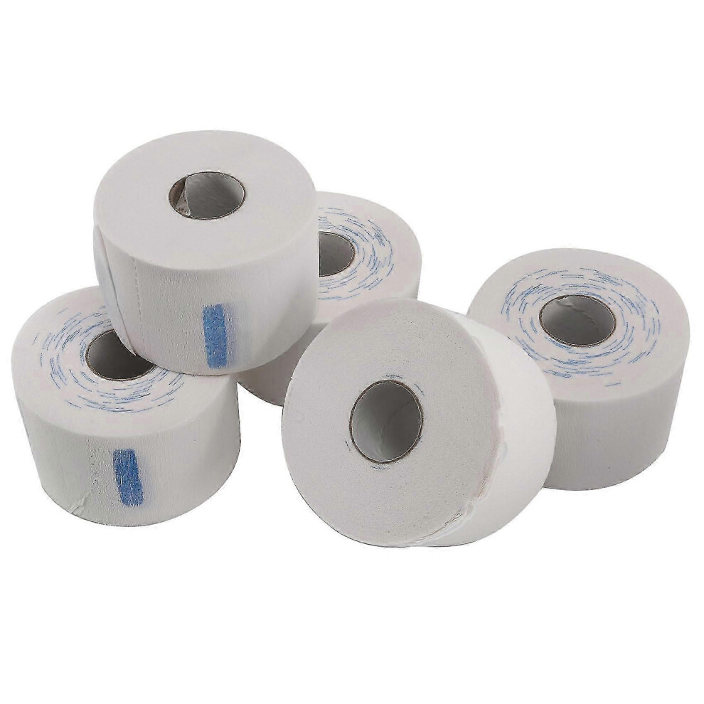 Kikidex (As Show, One Size) 5 Neck Hair Cutting Collar Strip Roll Paper Salon Barber Dispose