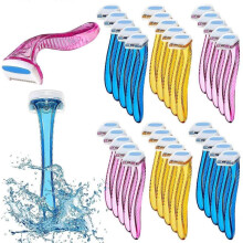 30 Pieces Bikini Razors Beauty Razor Bikini Line Trimmer T Type Personal Women Bikini Razor Small Ar Gift for family / friend
