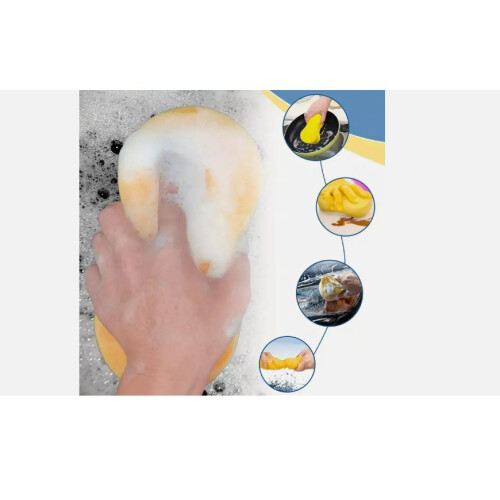 3X Large Car Wash Sponges Valeting Cleaning Kitchen Multi-Purpose Use 1