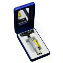 (shaver) Double Edge Safety Razor for Unisex Safety Razor with a Delicate Box Holder With Blade Professional Barber Styling Accessories