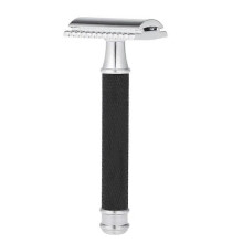 (black) Double Edge Safety Blade Shaving Razor Shaver Stainless Steel Manual Shaving Razor Men s Beard Long Handle Traditional Razor