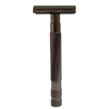 Vintage Manual Razor Double-Edge Shaving Razor Traditional Safety Razor with 10 Blades