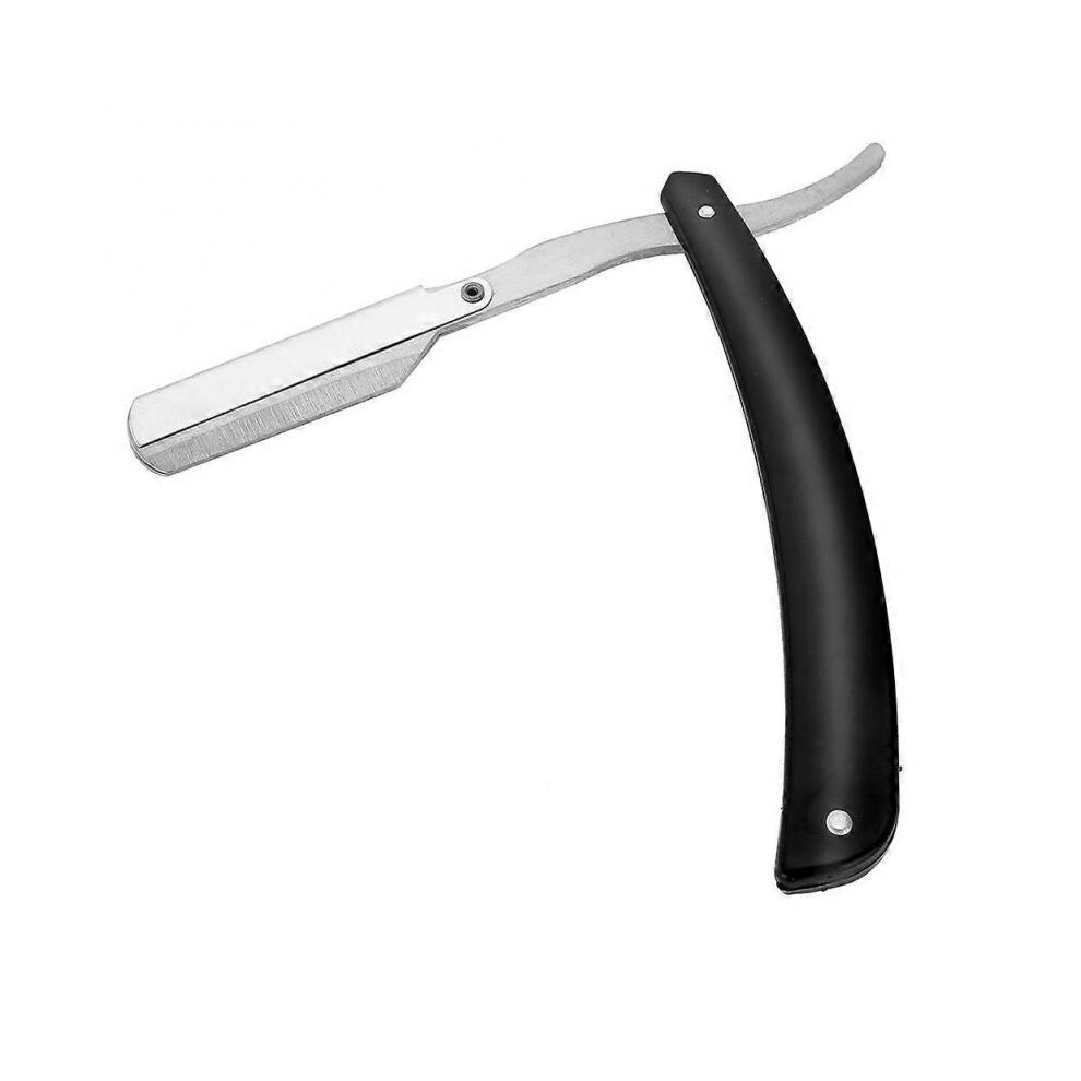 Barber Straight Blade Razor Stainless Steel Salon Folding Shaving Hair Cutting Clipper